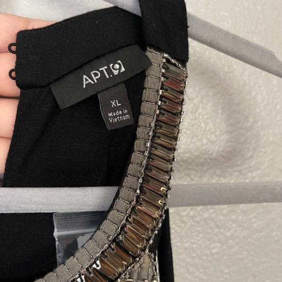 Apt. 9 - Black Maxi Dress - Picture 3 of 4